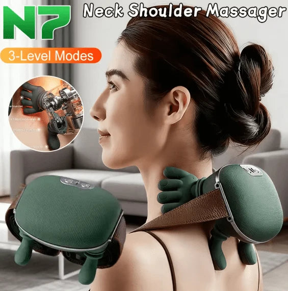 Shoulder and neck massager